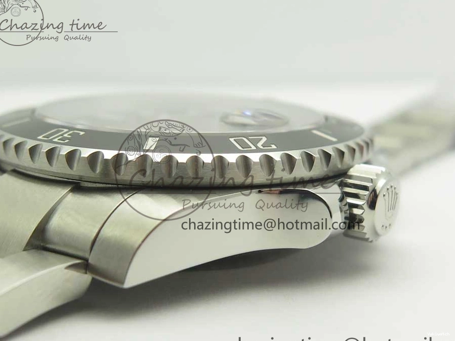 on SS Edition Bracelet 1:1 Best VR3135 Black 904L Ceramic VRF Submariner 116610 LN 0116